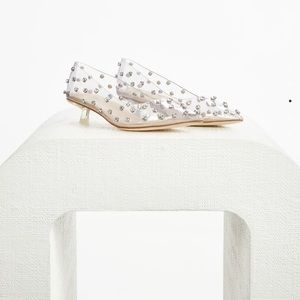 Cult Gaia Roxy Rhinestone Pump